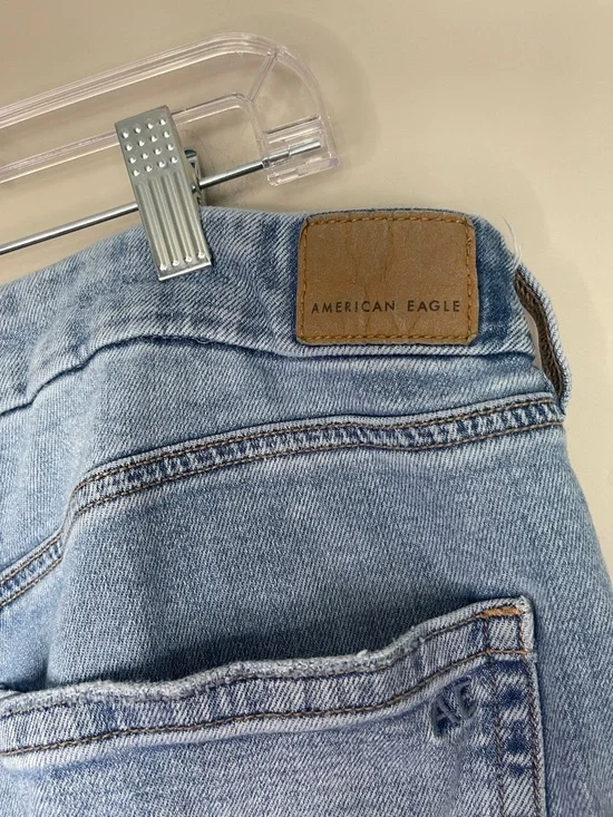 American Eagle Light Wash Denim Cargo Jeans - Picture 6 of 8